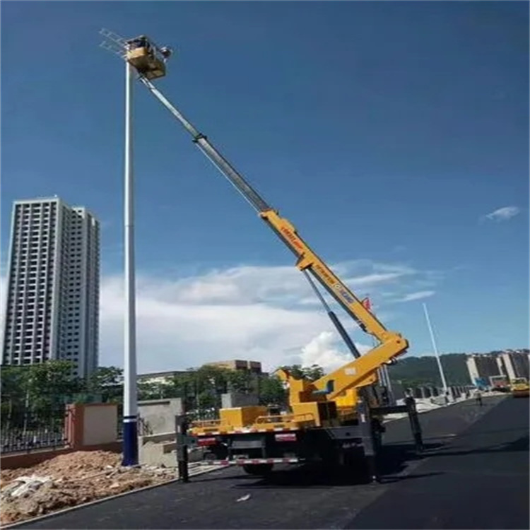 中原镇维修路灯的曲臂升降车出租